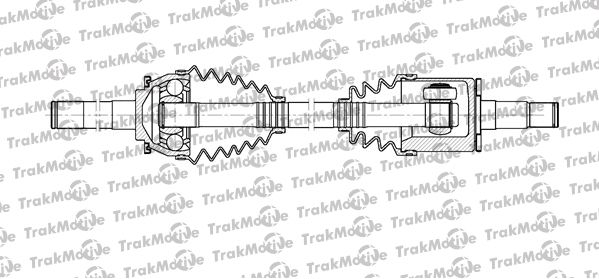 TRAKMOTIVE MITSUBISHI Полуось лів. L=616mm, 28/25 зуб. Pajero Sport 98-,L200 96-,Pajero II 90-00, TRAKMOTIVE ( TRAKMOTIVE MITSUBISHI Полуось лів. L=616mm, 28/25 зуб. Pajero Sport 98-,L200 96-,Pajero II 90-00, TRAKMOTIVE (