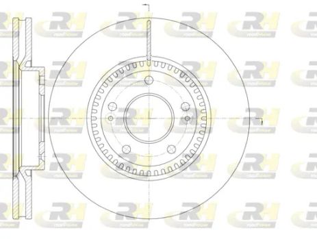 Диск тормозной KIA SPORTAGE, HYUNDAI i40, ROAD HOUSE (698810) Диск тормозной KIA SPORTAGE, HYUNDAI i40, ROAD HOUSE (698810)