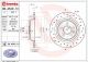 Диск тормозной LAND ROVER, FORD (CHANGAN), BREMBO (08A5401X) Диск тормозной LAND ROVER, FORD (CHANGAN), BREMBO (08A5401X)
