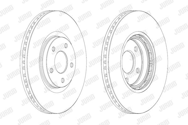 Диск тормозной RENAULT KOLEOS, NISSAN QASHQAI, JURID (562465JC) Диск тормозной RENAULT KOLEOS, NISSAN QASHQAI, JURID (562465JC)