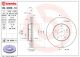 Диск тормозной NISSAN X-TRAIL, BREMBO (09936811)