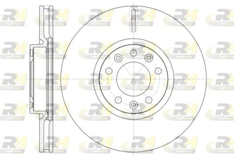 Диск тормозной OPEL COMBO, CITROËN C4, ROAD HOUSE (6147210) Диск тормозной OPEL COMBO, CITROËN C4, ROAD HOUSE (6147210)