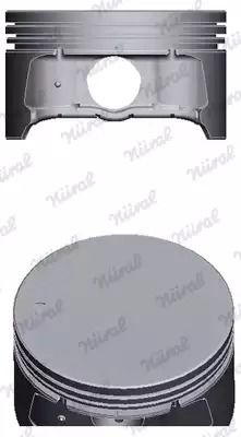 Поршень с кольцами FORD 88,01 2,0 16V CJBA/CJBB 00- (пр-во NURAL)