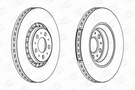 Диск тормозной VOLVO XC90, CHAMPION (562217CH1) Диск тормозной VOLVO XC90, CHAMPION (562217CH1)