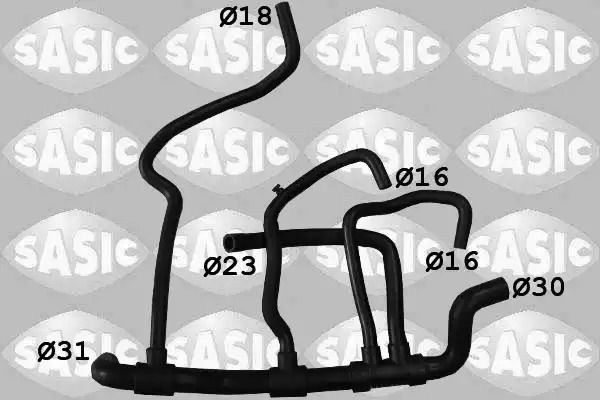 3404140 SASIC - Патрубок, Sasic (3404140) 3404140 SASIC - Патрубок, Sasic (3404140)