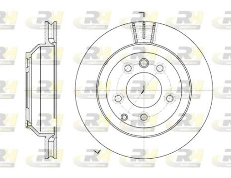 Диск тормозной AUDI Q7, VW TOUAREG, ROAD HOUSE (697110) Диск тормозной AUDI Q7, VW TOUAREG, ROAD HOUSE (697110)