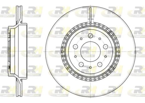 Диск гальмівний VOLVO XC90, ROAD HOUSE (677710) Диск гальмівний VOLVO XC90, ROAD HOUSE (677710)