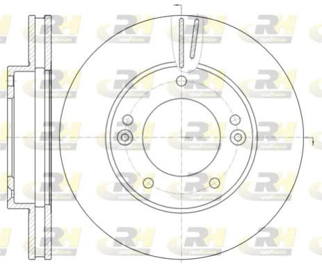 Диск тормозной KIA SORENTO, LAND ROVER, ROAD HOUSE (699210) Диск тормозной KIA SORENTO, LAND ROVER, ROAD HOUSE (699210)