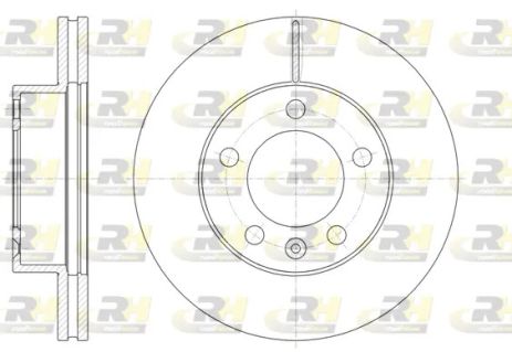 Диск тормозной NISSAN NV400, RENAULT MASTER, ROAD HOUSE (6147510) Диск тормозной NISSAN NV400, RENAULT MASTER, ROAD HOUSE (6147510)