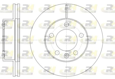 Диск тормозной NISSAN NV400, RENAULT MASTER, ROAD HOUSE (6147510)