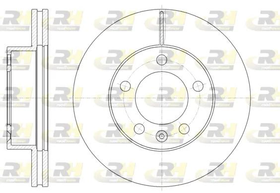 Диск тормозной NISSAN NV400, RENAULT MASTER, ROAD HOUSE (6147510) Диск тормозной NISSAN NV400, RENAULT MASTER, ROAD HOUSE (6147510)