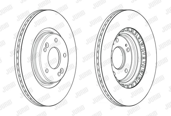 Диск тормозной KIA PROCEED, HYUNDAI TUCSON, JURID (563231JC) Диск тормозной KIA PROCEED, HYUNDAI TUCSON, JURID (563231JC)