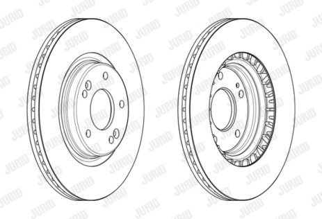 Диск тормозной KIA PROCEED, HYUNDAI TUCSON, JURID (563231JC) Диск тормозной KIA PROCEED, HYUNDAI TUCSON, JURID (563231JC)