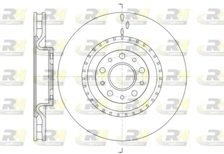 Диск тормозной OPEL COMBO, VAUXHALL COMBO, ROAD HOUSE (6145810) Диск тормозной OPEL COMBO, VAUXHALL COMBO, ROAD HOUSE (6145810)