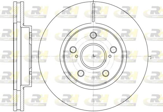 Диск тормозной LEXUS ES, TOYOTA CAMRY, ROAD HOUSE (686210) Диск тормозной LEXUS ES, TOYOTA CAMRY, ROAD HOUSE (686210)