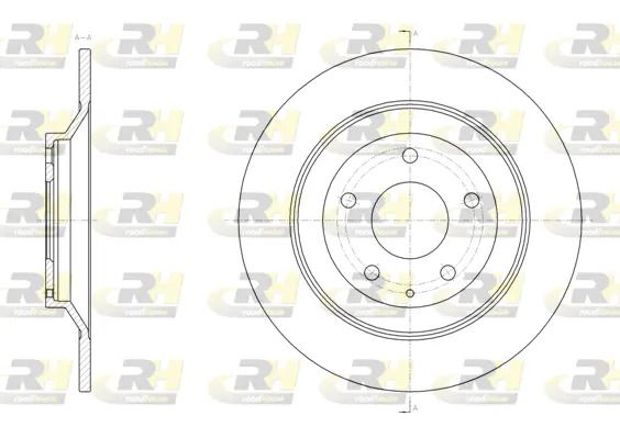 Диск тормозной MAZDA CX-5, ROAD HOUSE (6151800) Диск тормозной MAZDA CX-5, ROAD HOUSE (6151800)