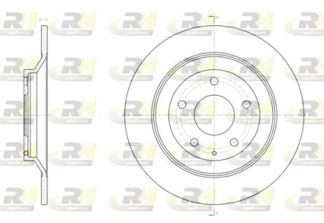 Диск тормозной MAZDA CX-5, ROAD HOUSE (6151800) Диск тормозной MAZDA CX-5, ROAD HOUSE (6151800)