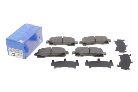 Комплект тормозных колодок, дисковый тормоз, SUBARU IMPREZA, ATE (13046055452)