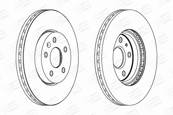 Диск тормозной CHEVROLET MALIBU, OPEL INSIGNIA, CHAMPION (562462CH1) Диск тормозной CHEVROLET MALIBU, OPEL INSIGNIA, CHAMPION (562462CH1)