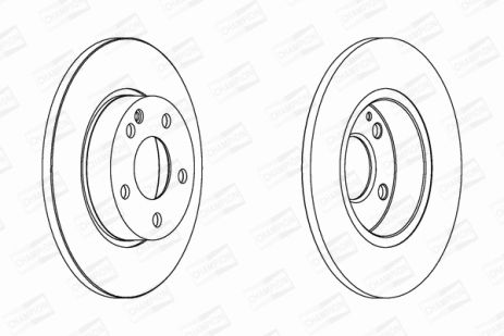 Диск тормозной MERCEDES-BENZ A-CLASS, CHAMPION (562309CH) Диск тормозной MERCEDES-BENZ A-CLASS, CHAMPION (562309CH)