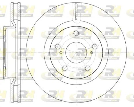 Диск тормозной LEXUS ES, EMGRAND EC8, ROAD HOUSE (6118910) Диск тормозной LEXUS ES, EMGRAND EC8, ROAD HOUSE (6118910)