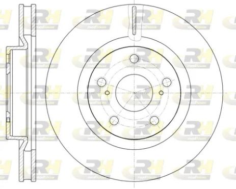 Диск гальмівний LEXUS ES, EMGRAND EC8, ROAD HOUSE (6118910) Диск гальмівний LEXUS ES, EMGRAND EC8, ROAD HOUSE (6118910)