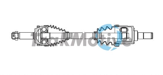 TRAKMOTIVE HYUNDAI піввісь лів. L=675mm, L2=720mm 25/27 зуб. i30 1.4 07-11, i30 1.6 08-12, TRAKMOTIVE (301741) TRAKMOTIVE HYUNDAI піввісь лів. L=675mm, L2=720mm 25/27 зуб. i30 1.4 07-11, i30 1.6 08-12, TRAKMOTIVE (301741)