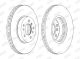 Диск тормозной BMW X5, JURID (562134JC1)