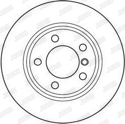 Диск тормозной BMW (BRILLIANCE), JURID (562090JC) Диск тормозной BMW (BRILLIANCE), JURID (562090JC)