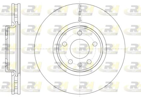 Диск тормозной AUDI A7, ROAD HOUSE (6154310)
