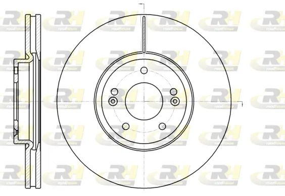 Диск тормозной HYUNDAI SANTA, KIA SORENTO, ROAD HOUSE (6110210) Диск тормозной HYUNDAI SANTA, KIA SORENTO, ROAD HOUSE (6110210)