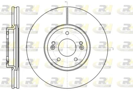 Диск тормозной HYUNDAI SANTA, KIA SORENTO, ROAD HOUSE (6110210) Диск тормозной HYUNDAI SANTA, KIA SORENTO, ROAD HOUSE (6110210)