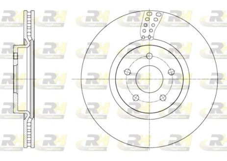 Диск гальмівний FORD TOURNEO, ROAD HOUSE (6156110) Диск гальмівний FORD TOURNEO, ROAD HOUSE (6156110)