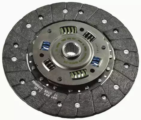 Диск сцепления FORD TRANSIT, LDV CONVOY 2.5D 85-09 (Пр-во SACHS) Диск сцепления FORD TRANSIT, LDV CONVOY 2.5D 85-09 (Пр-во SACHS)
