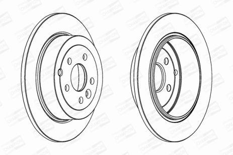 Диск гальмівний LAND ROVER, CHAMPION (562765CH) Диск гальмівний LAND ROVER, CHAMPION (562765CH)