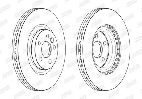 Диск тормозной JAGUAR E-PACE, LAND ROVER, JURID (563213JC1) Диск тормозной JAGUAR E-PACE, LAND ROVER, JURID (563213JC1)