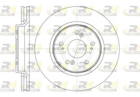 Диск тормозной HONDA CR-V, ROAD HOUSE (6135810) Диск тормозной HONDA CR-V, ROAD HOUSE (6135810)