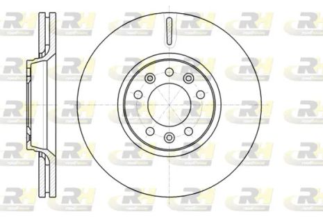 Диск тормозной TOYOTA PROACE, PEUGEOT EXPERT, ROAD HOUSE (6105410)