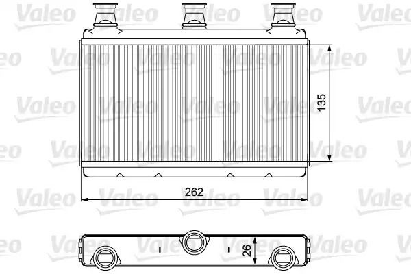 Теплообменник, отопление салона 811537 BMW Теплообменник, отопление салона 811537 BMW