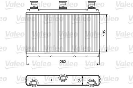Теплообменник, отопление салона 811537 BMW Теплообменник, отопление салона 811537 BMW