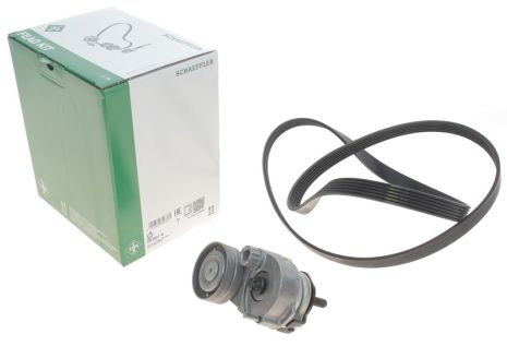 Поликлиновой ременный комплект, CHEVROLET CRUZE, VAUXHALL ASTRA, INA (529032710)