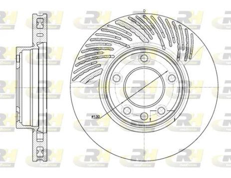 Диск гальмівний PORSCHE CAYENNE, VW TOUAREG, ROAD HOUSE (677310) Диск гальмівний PORSCHE CAYENNE, VW TOUAREG, ROAD HOUSE (677310)