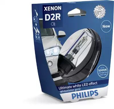 Лампа ксеноновая D2R 85V 35W P32d-3 WhiteVision gen2 5000K (пр-во Philips) Лампа ксеноновая D2R 85V 35W P32d-3 WhiteVision gen2 5000K (пр-во Philips)