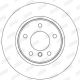 Диск гальмівний BMW 1, JURID (562310JC) Диск гальмівний BMW 1, JURID (562310JC)