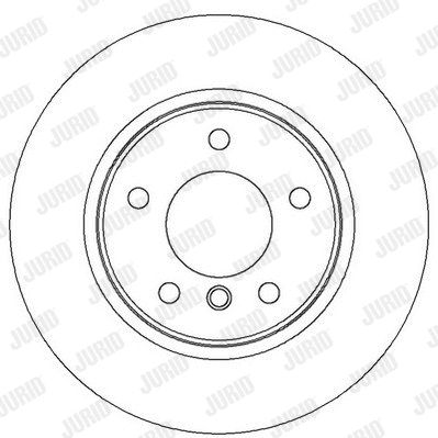 Диск гальмівний BMW 1, JURID (562310JC)