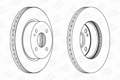 Диск тормозной MAZDA 2, CHAMPION (562564CH) Диск тормозной MAZDA 2, CHAMPION (562564CH)