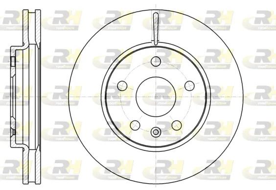 Диск тормозной CHEVROLET MALIBU, OPEL INSIGNIA, ROAD HOUSE (6128510) Диск тормозной CHEVROLET MALIBU, OPEL INSIGNIA, ROAD HOUSE (6128510)