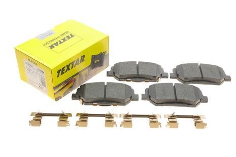 Комплект тормозных колодок, дисковый тормоз, HYUNDAI SANTA, TEXTAR (2636901)
