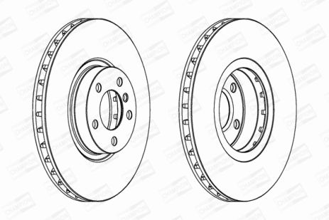 Диск тормозной BMW X6, CHAMPION (562520CH1) Диск тормозной BMW X6, CHAMPION (562520CH1)