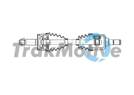 TRAKMOTIVE HYUNDAI Напіввісь передн. лів. TUCSON 1.6 GDi 15-20, KIA SPORTAGE IV (QL, QLE) 1.6 GDI 15-22, TRAKM TRAKMOTIVE HYUNDAI Напіввісь передн. лів. TUCSON 1.6 GDi 15-20, KIA SPORTAGE IV (QL, QLE) 1.6 GDI 15-22, TRAKM